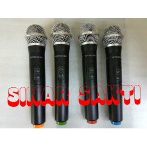 Mic wireless Soundcrest UHF 400 ( 4bh mic pegang )