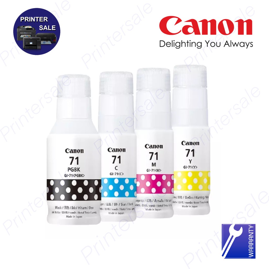 Printer Canon Inkjet G1020 print only pengganti G1010