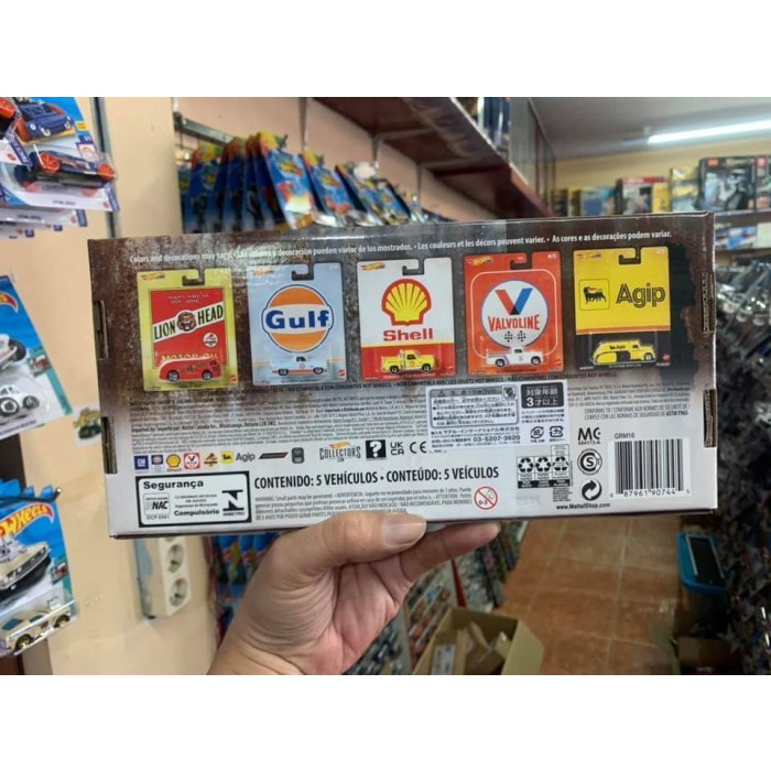 Hotwheels Premium OIL AND GAS ART BOX - BOX SAJA