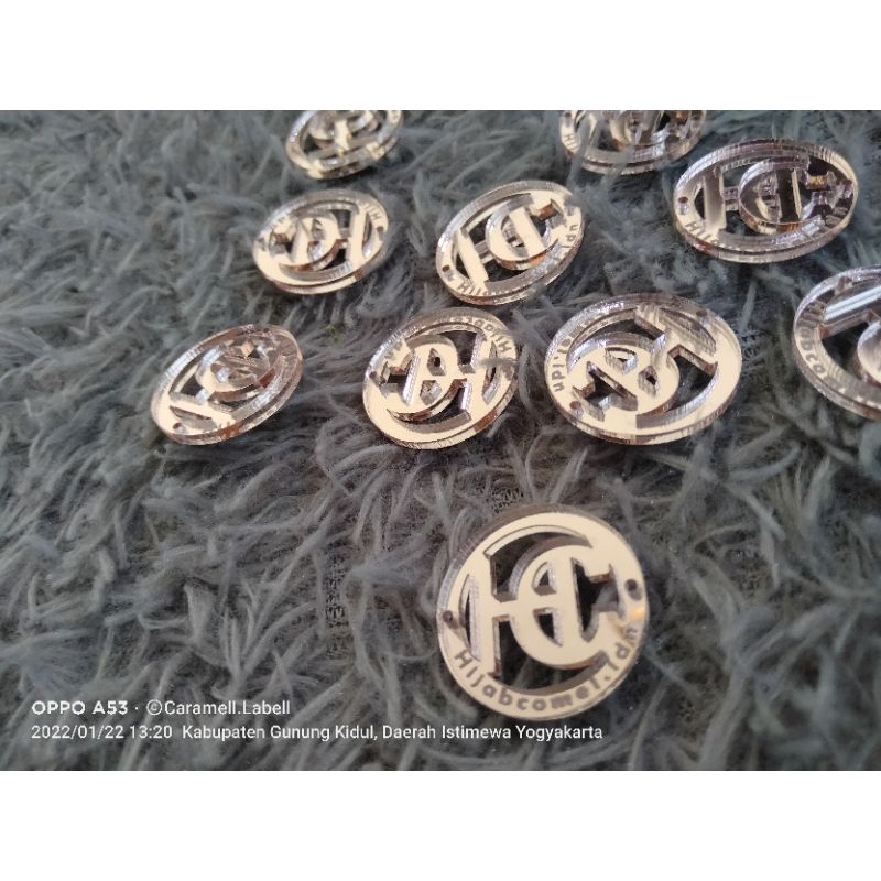 label hijab model ring