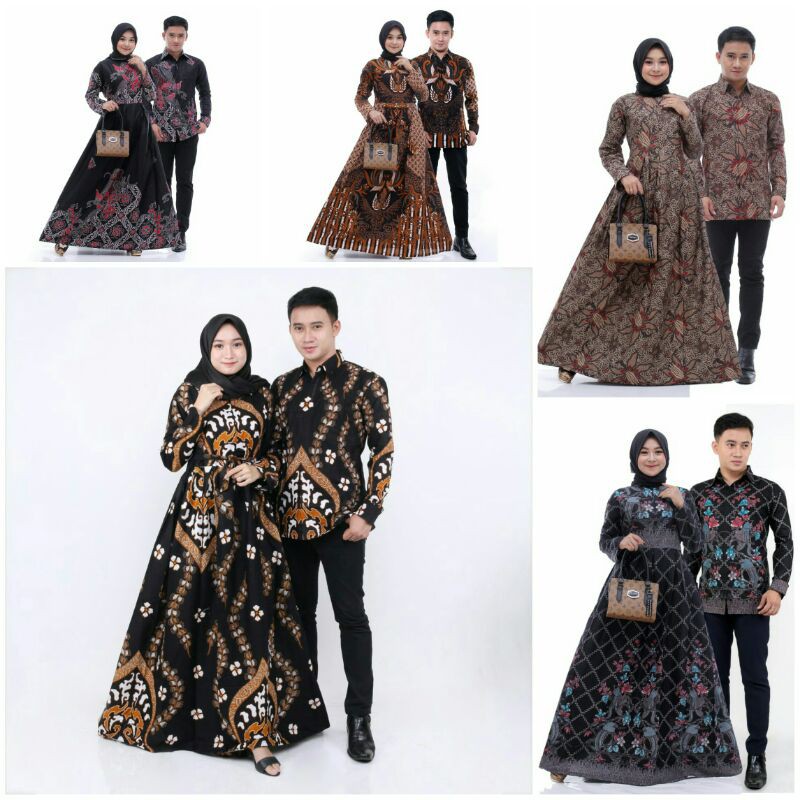 Maura Couple - Sania Ruffle Batik Couple ori Ndoro jowi DNT Garansi Termurah Shopee