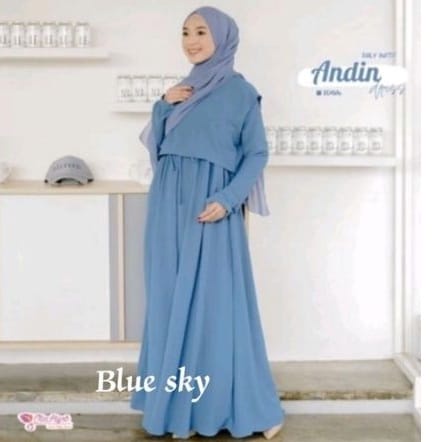 Odeca - Maryam Dress Mariska Dress daily dress busui daily dress harian nyaman dan syar'i gamis polo