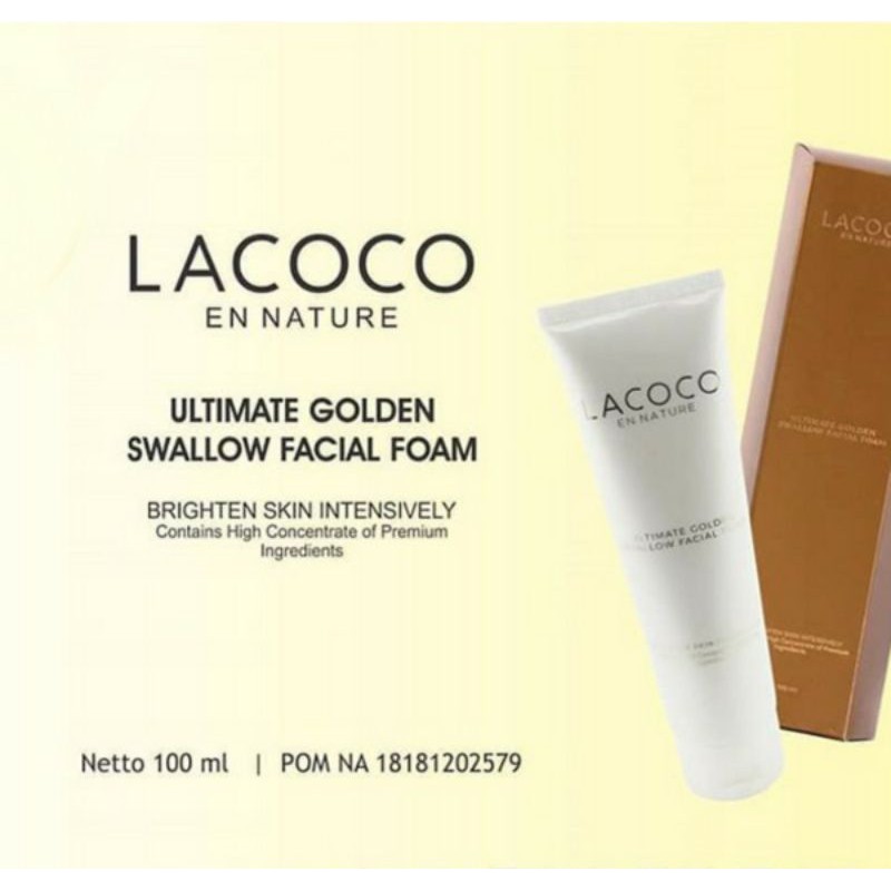 Lacoco Ultimate Golden Swallow Facial Foam