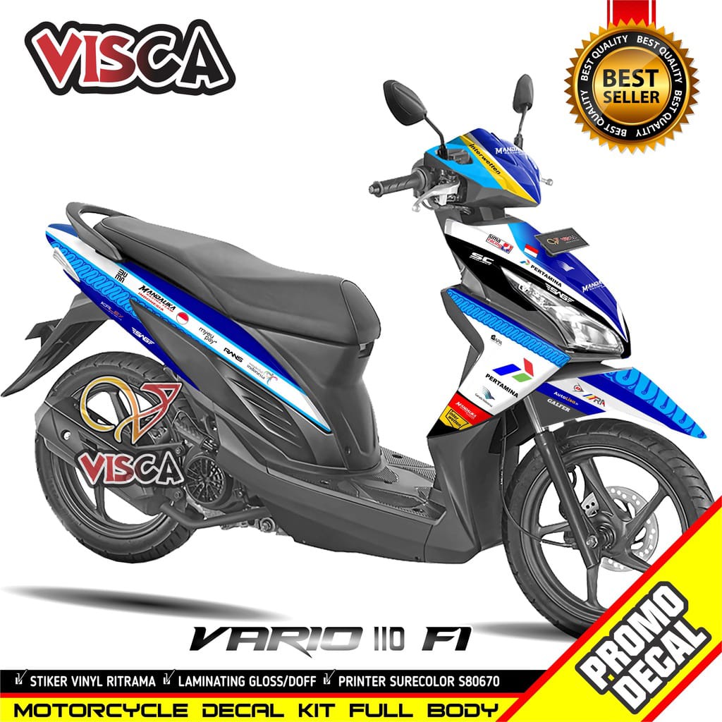 Decal Stiker Vario 110 Fi Striping Vario 110 Fi Mandalika