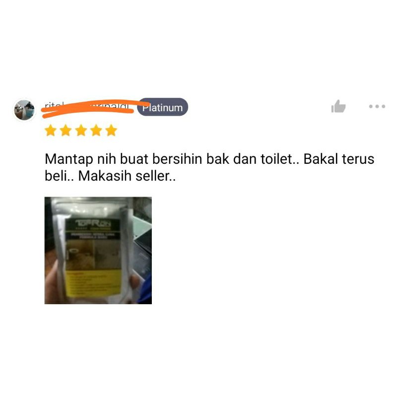 ✨NAGIHI✨ Topron Bubuk Pembersih Keramik Ampuh MURAH