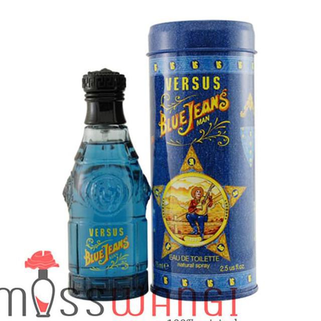AMPUH VERSACE BLUE JEANS PARFUM PRIA ORIGINAL 100%