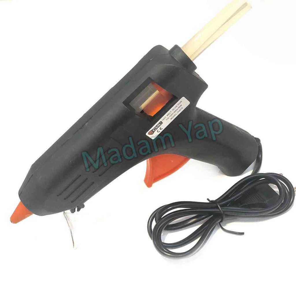 TEMBAKAN LEM LILIN GLUE GUN 20 40 WAT/LEM TEMBAK KECIL BESAR/GLUE STIK