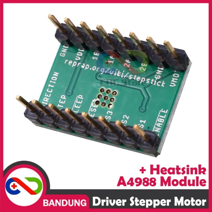 A4988 DRIVER STEPPER MOTOR REPRAP 3D PRINTER CNC BOARD + HEATSINK