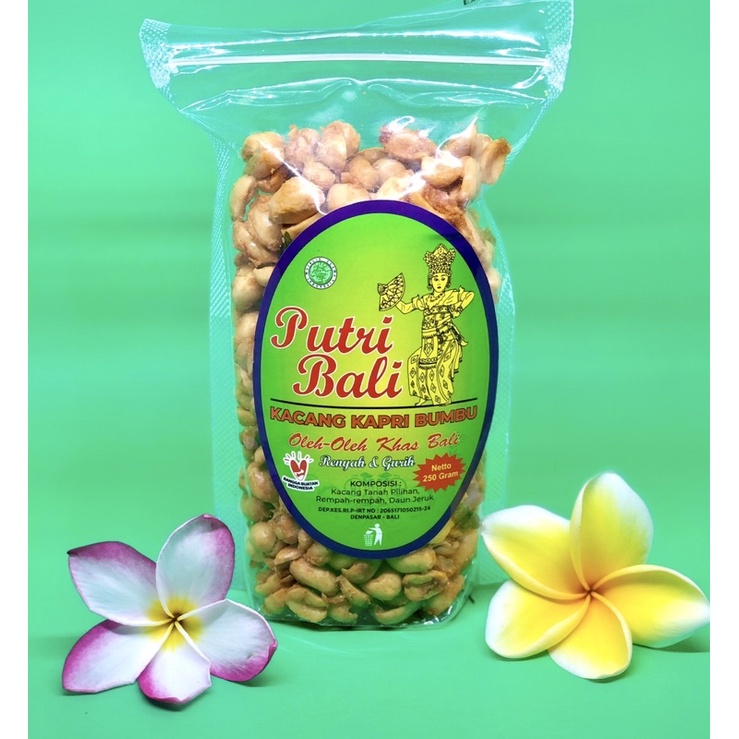 

Kacang Kapri Bumbu Bali 250 grm Putri Bali