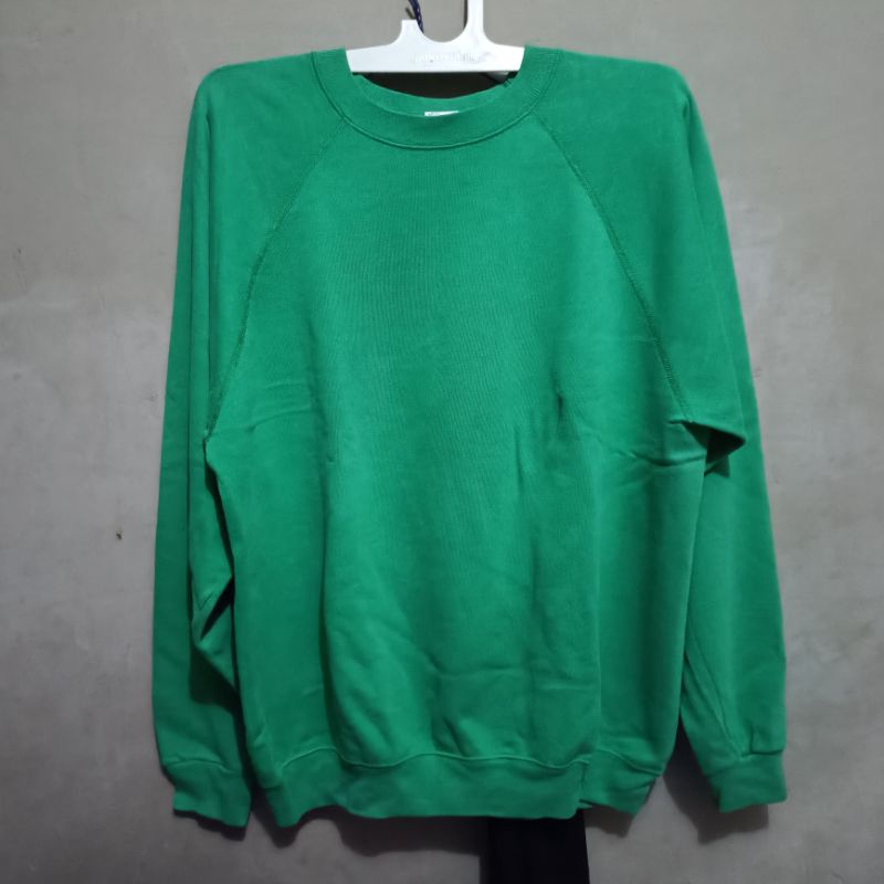 Vintage vtg 90s Hanes Crewneck/Sweatshirt Back Print Timbul Santa Second