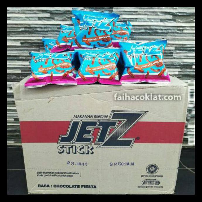 

Chiki Jetz Stick Coklat 60S*12Gr (Karton) / Snack Camilan Cemilan