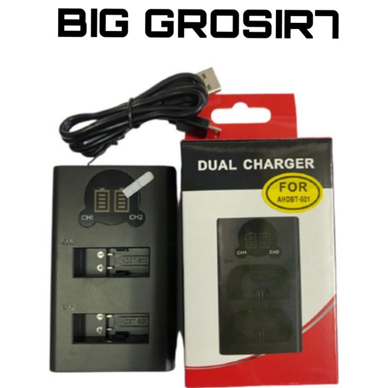 CHARGER BATTERAI LCD DL-HERO 8