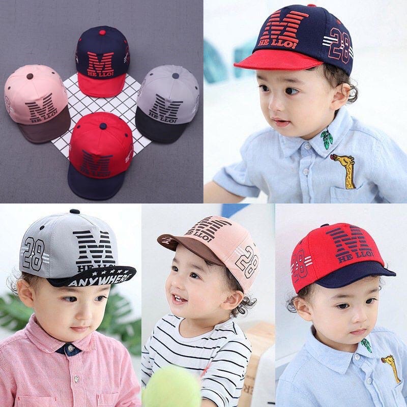 CAHAYA Topi Fashion Bayi Model Baseball Printed M Baby Hat Cool Style F-6