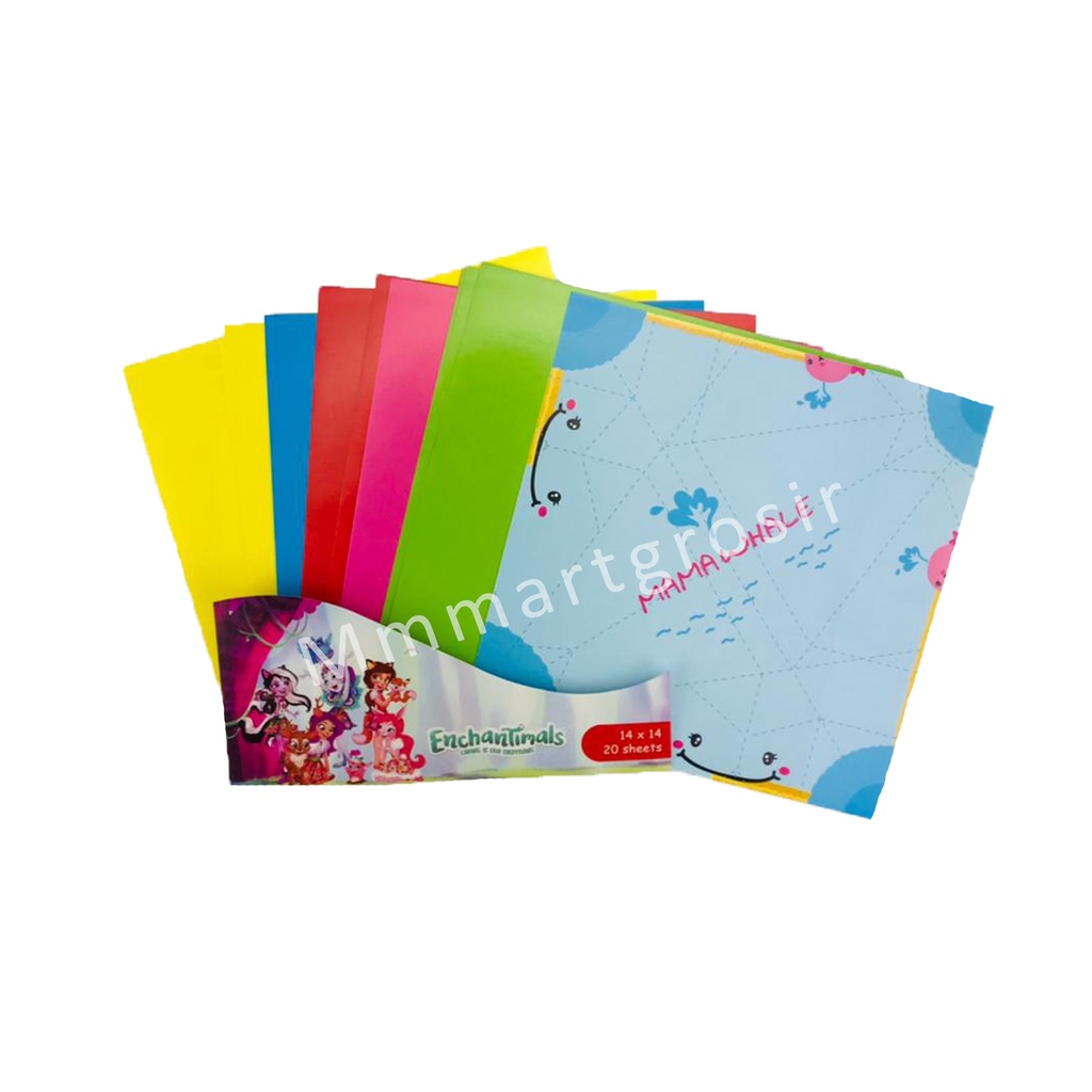 Kiky / Kertas lipat origami / Enchantimals Atp80 / Uk.14x14 20sheets