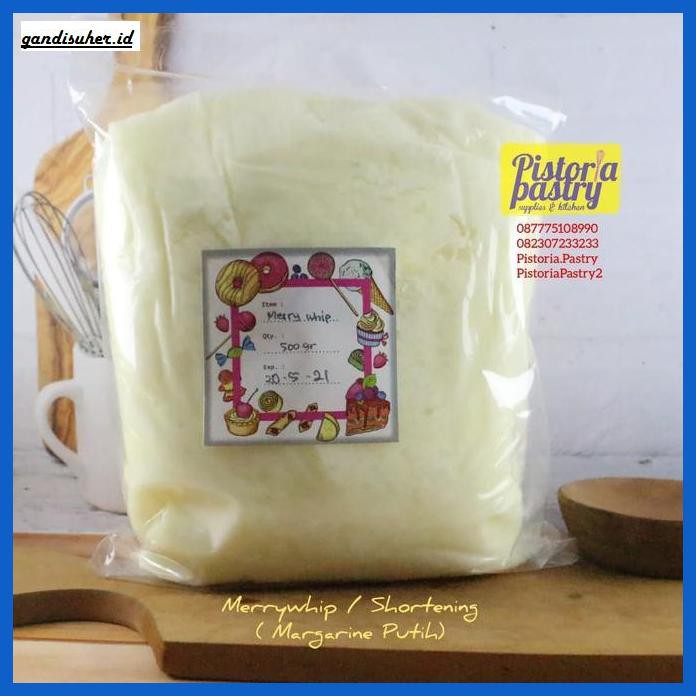 

Rettubagetnem- Merry Whip - Shortening (Margarine Putih) -Asli-Slii.