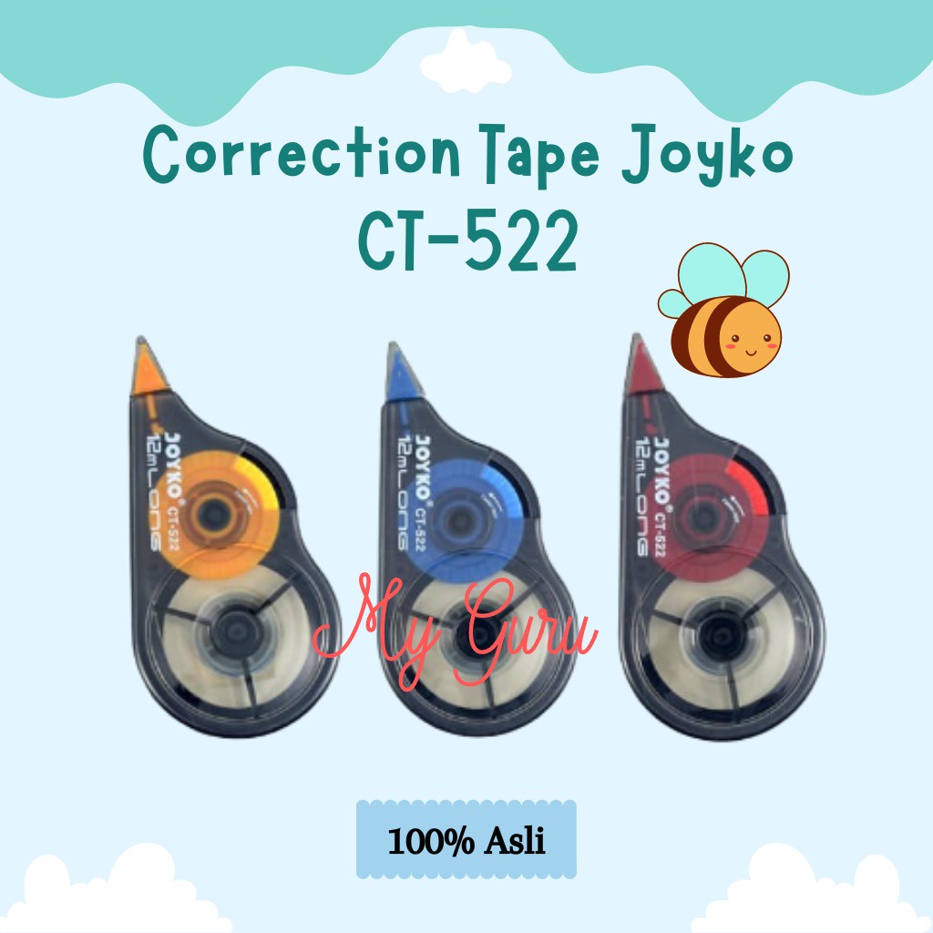 

[PCS] CORRECTION TAPE / TIP-X ROLL JOYKO CT-522 (12 METER)