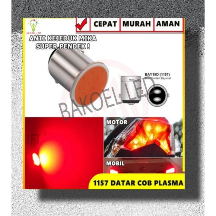 Lampu Rem Brake LED Motor 1157 Bay15D Dual Contact Bayonet