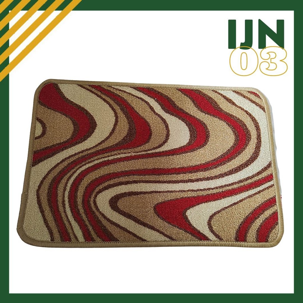 Keset Dapur Kamar Mandi Tebal Bahan Nylon Anti Slip Ukuran 40x60cm Murah