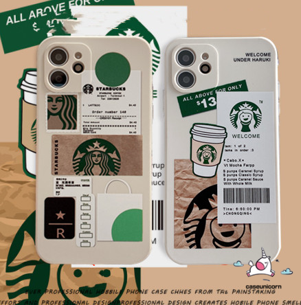 Soft Case Bahan TPU Desain Starbucks Untuk Oppo A77s A15 A57 2022 A12 A5s A76 A3s Reno 7 4 A7 A12E A11K A15s A96 A36 Reno 4F Reno 4Lite A92 A52 A31 2020 A72