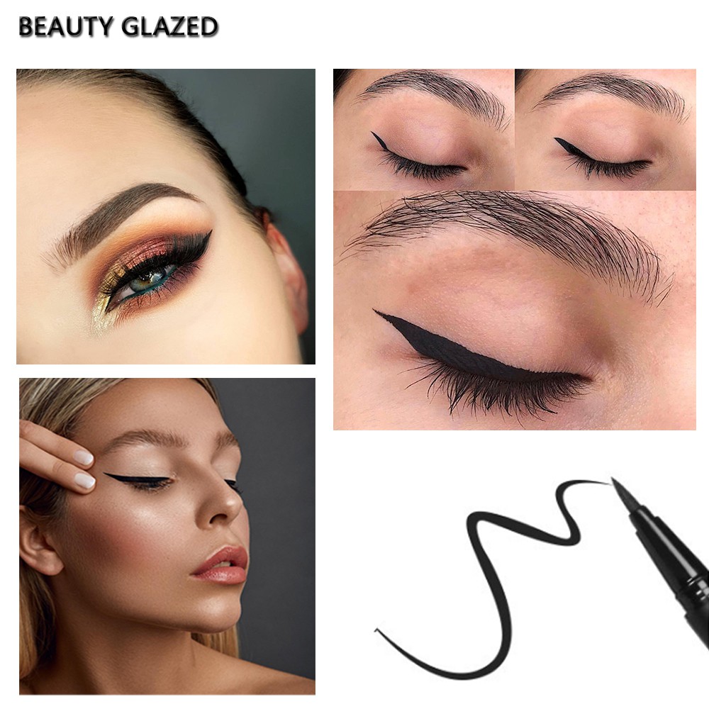 Beauty Glazed Eyeliner Beauty Glazed Eyeliner Pensil Eyeliner Spidol Eyeliner Waterproof