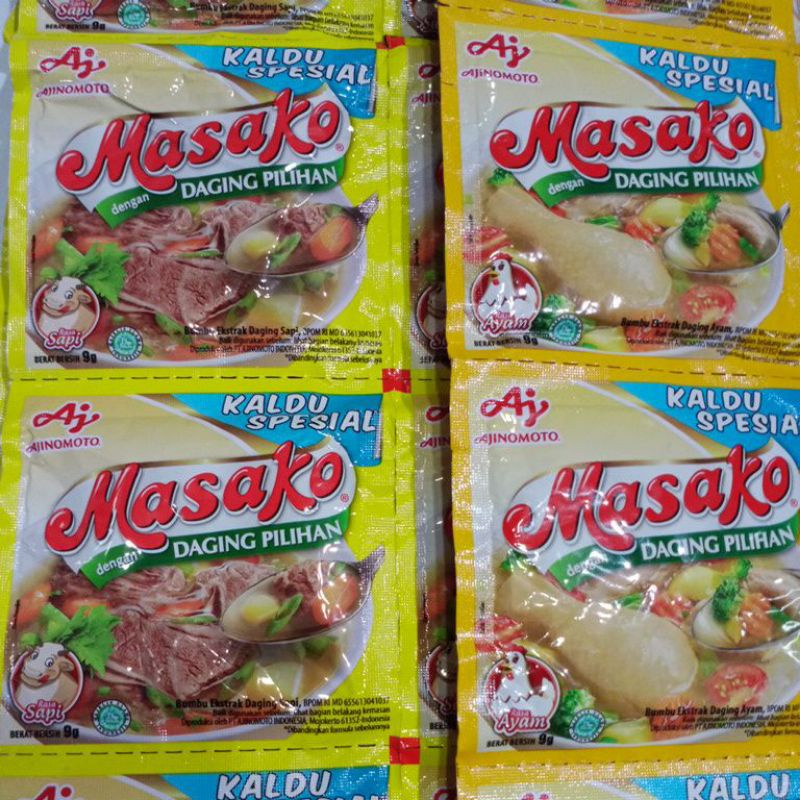 

Masako sapi renteng / Masako ayam renteng isi 12