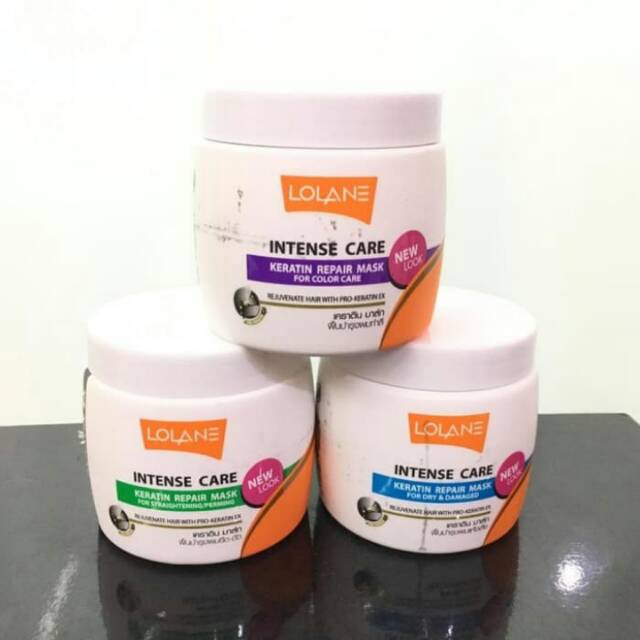 Lolane Intense Care keratin Repair mask 200g / Masker Rambut