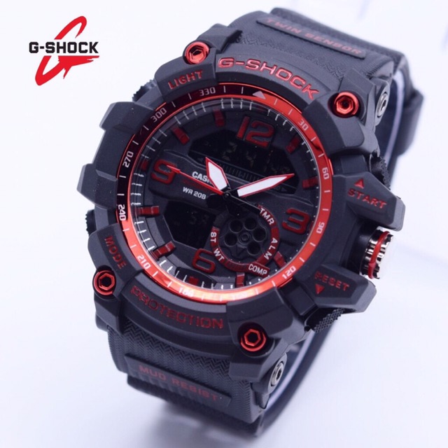 JAM TANGAN SPORT PRIA G SHOCK GG 1000 DOUBLE TIME