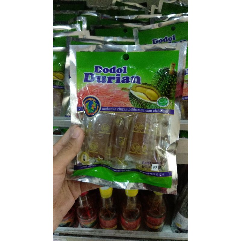 

dodol rumput laut rasa durian merk pheonix 90gr