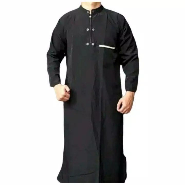 JUBAH MUSLIM PRIA  UMROH AL HARBI ORIGINAL GAMIS PRIA