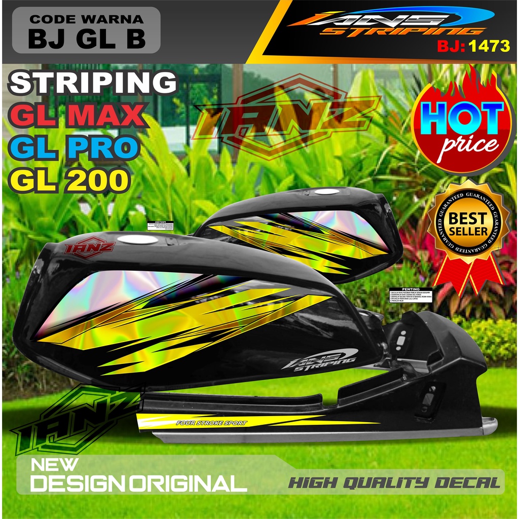 STRIPING GL 2000 HOLOGRAM / STRIPING GL PRO MAX VARIASI HOLOGRAM / STRIPING GL