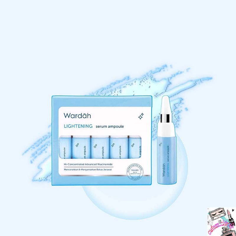 ☃Cutezz_Ching1☃(Satuan/per pc)Wardah Lightening Serum Ampoule 5ml