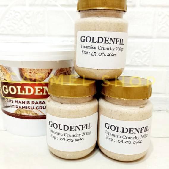 

0GF⁂ Goldenfil Tiramisu Crunchy 200gr - EXP TERUPDATE & SELALU TERBARU