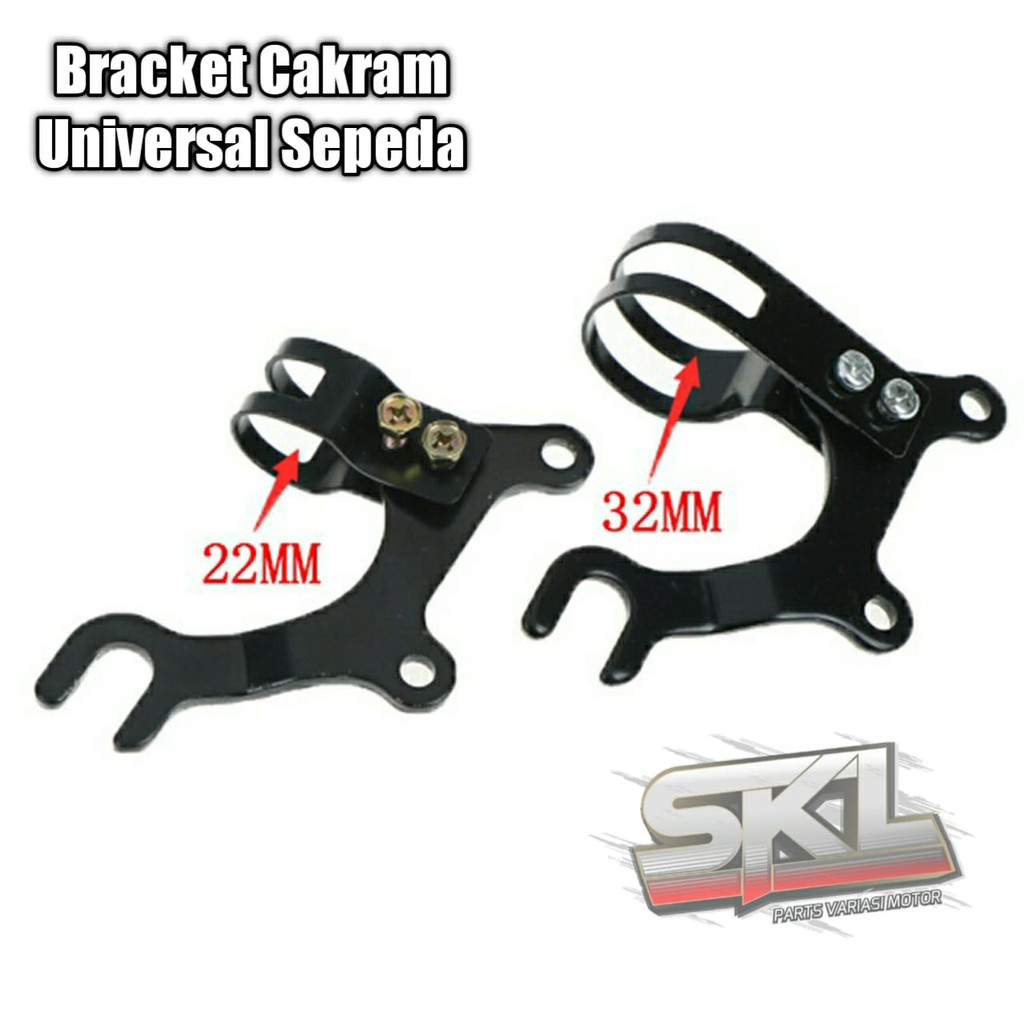 Bracket Breket Pangkon Adaptor Penyangga Cakram Dudukan Cakram Minion MTB BMX Sepeda lipat