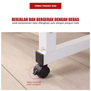 Meja Laptop Tinggi Adjustable Meja Laptop Kerja Belajar Meja Laptop Tinggi Adjustable Meja Laptop Kerja Belajar