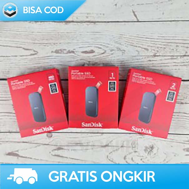 SSD EKSTERNAL HIGH SPEED SANDISK 1TB TYPE C USB CONNECTOR ORI PORTABLE