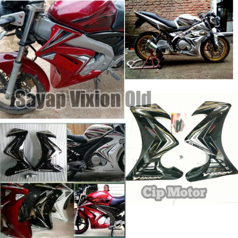 Sayap Half Fairing Vixion Old 2008 2012