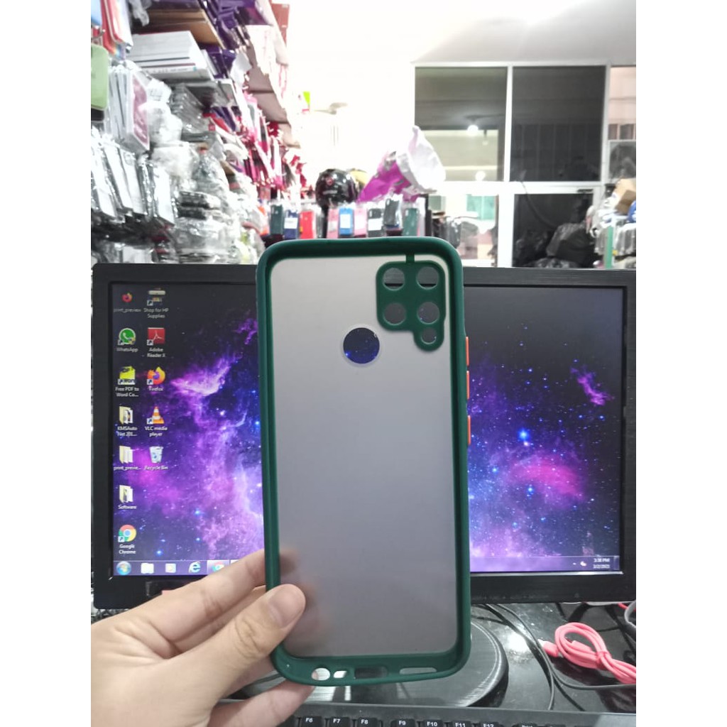 Bumper AERO CASE Realme C30 / C15 6.5 Inchi Premium Hardcase My Choice List Warna Matte