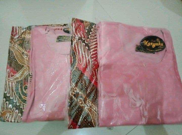 Couple Gamis Batik Sarimbit Ramadhan Lebaran Wanita Termurah Modern Best Seller