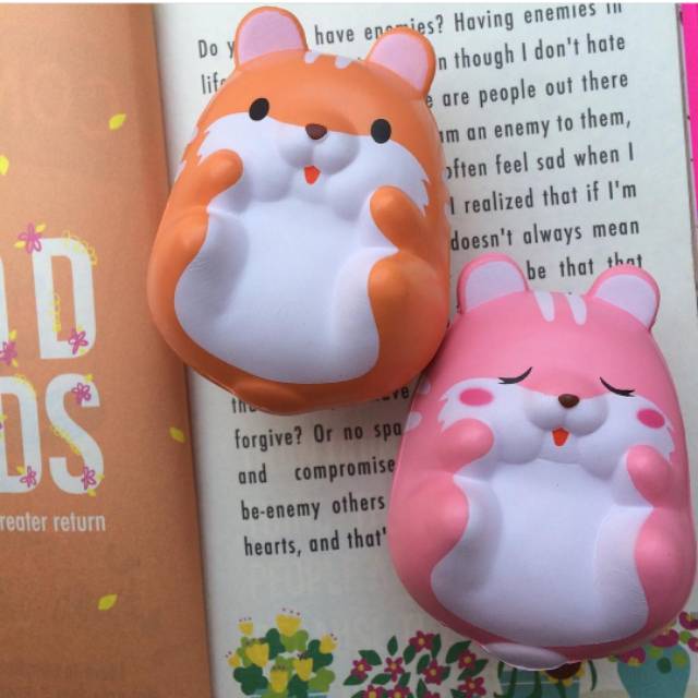 Pom Pom Hamster ibloom Squishy