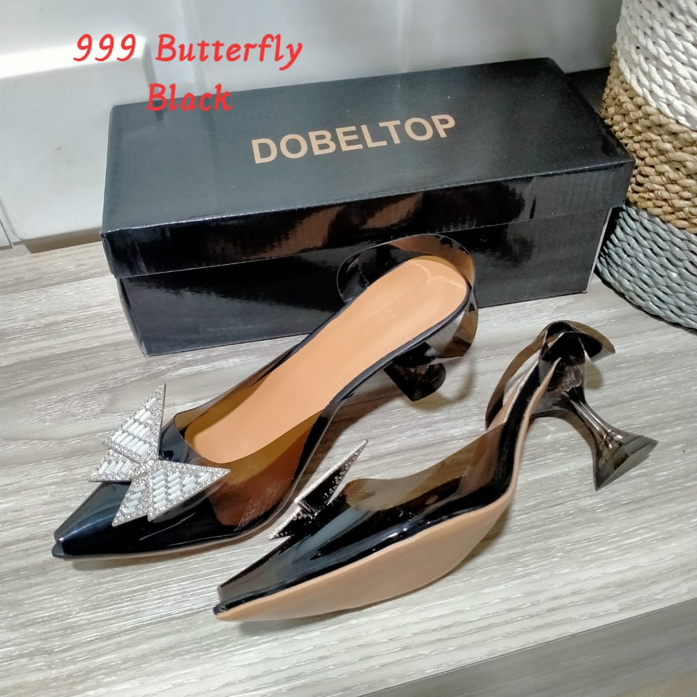 Heels wanita dbltop 999-3N/7cm kupu2