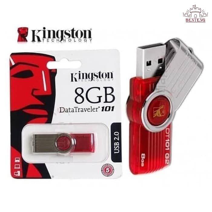 Flashdisk Kingston 8GB / Flasdisk Kingston 8 GB Ori 99%