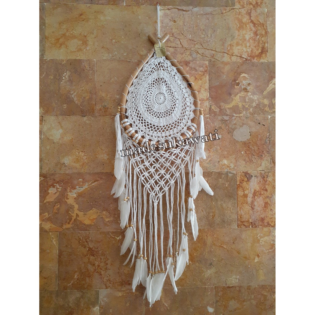 Dream catcher sulam rotan lancip