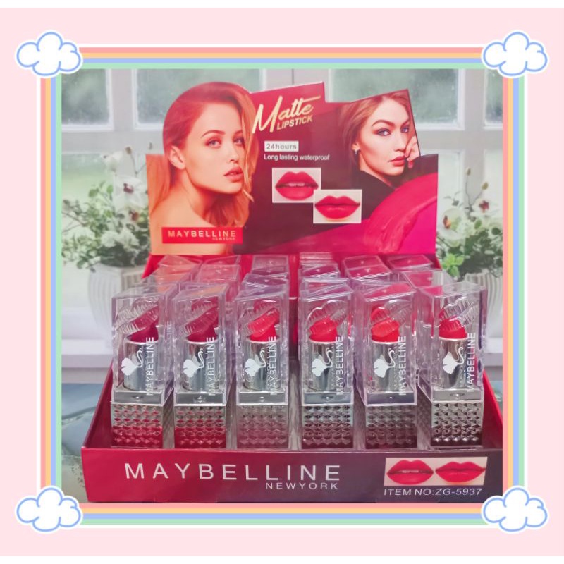 PROMO PER12PCS!!!LIPSTIK MATTE MAYBELINE ZG 7065/OH-1540/ZG-5937