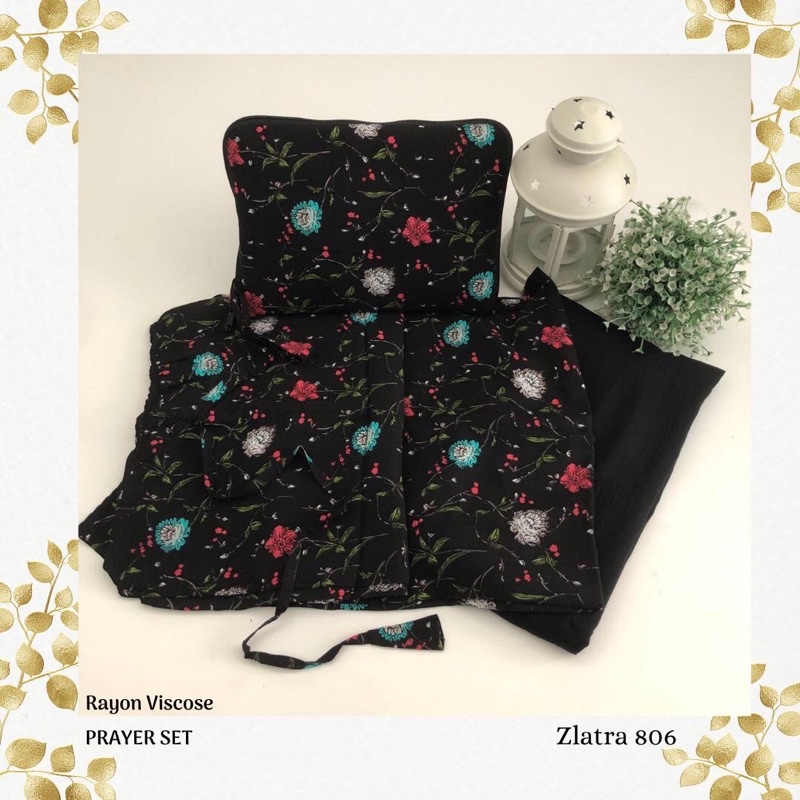 MUKENA DEWASA RAYON ORI PRAYER SET - ZLATRA 806