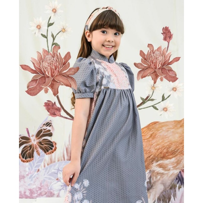 PRELOVED little misha powder blue by wearingklamby size 7/8