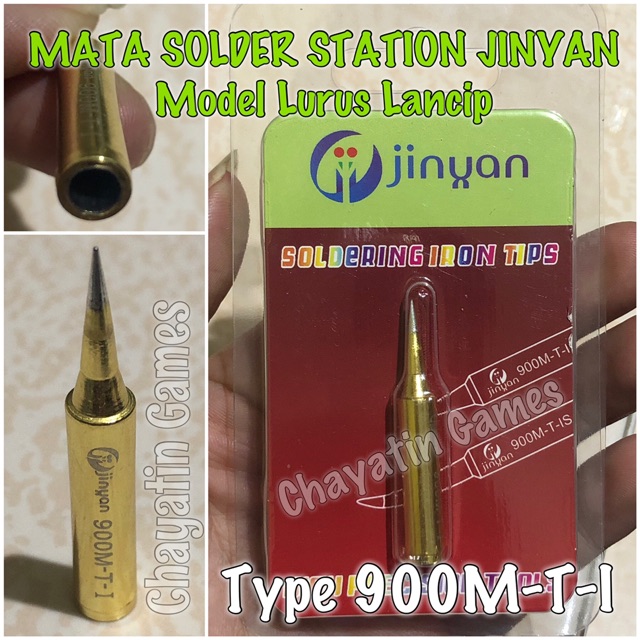 MATA SOLDER STATION ORI JINYAN 900M-T MODEL CUTTER WARNA EMAS - GOLD