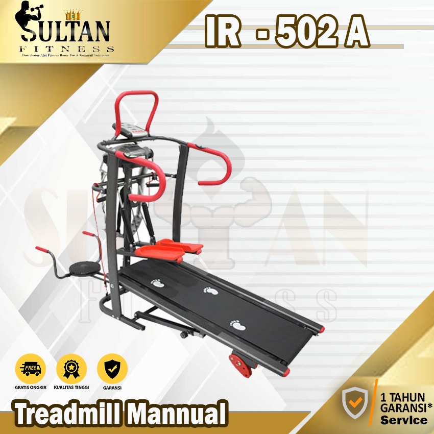 Treadmill murah Manual IReborn IR-502 A Alat FItness Rumah Jogja