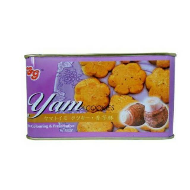 Yam Cookies Biskuit Keladi