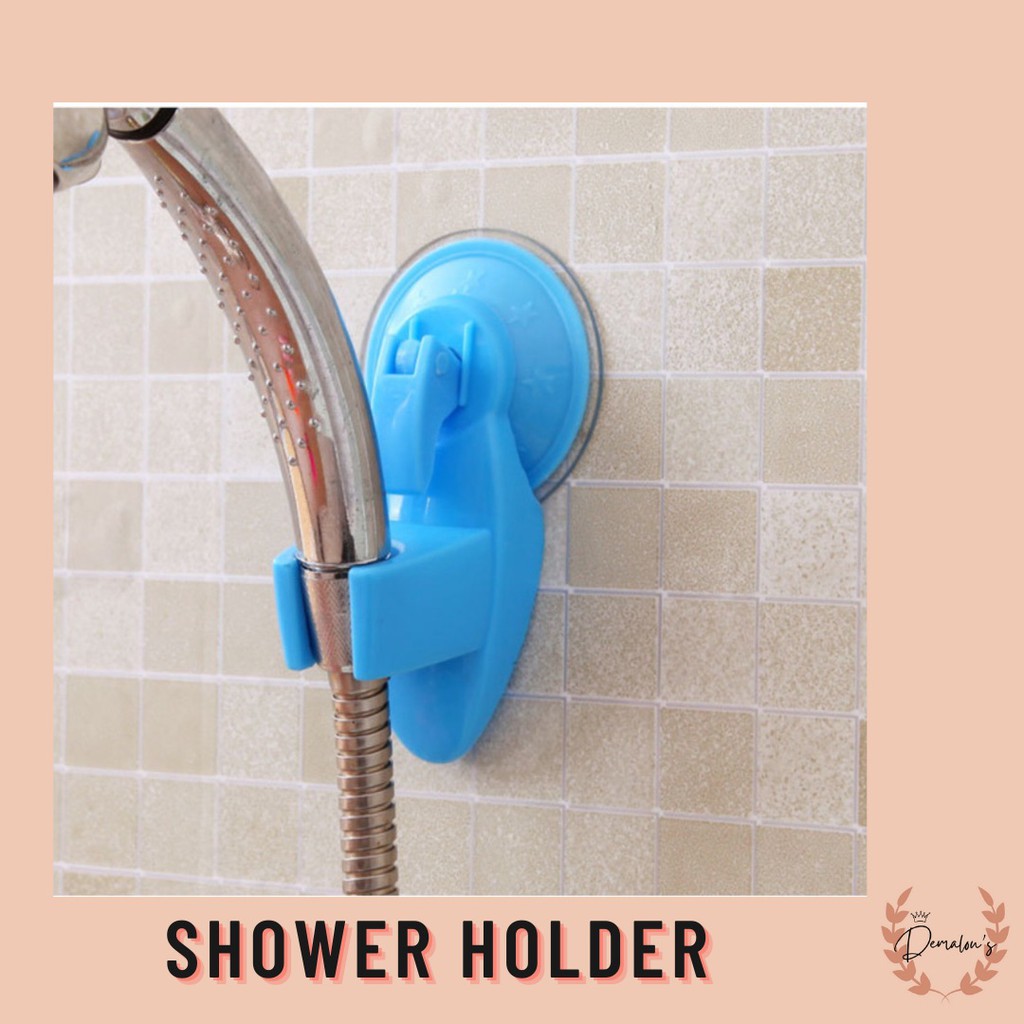 SHOWER HEAD HOLDER GANTUNGAN SHOWER KAMAR MANDI TEMPEL DINDING