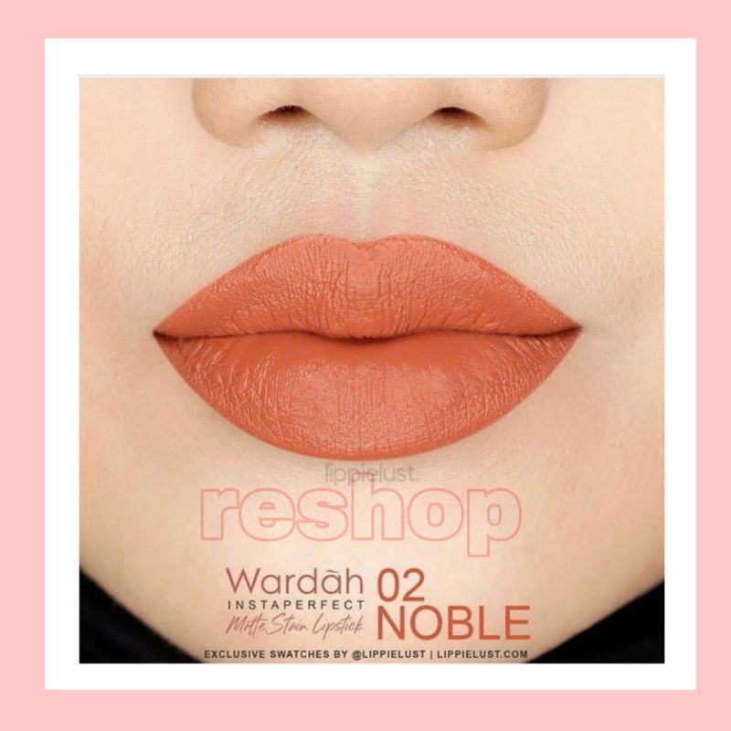 wardah instaperfect mattitude matte lipstik 02.noble